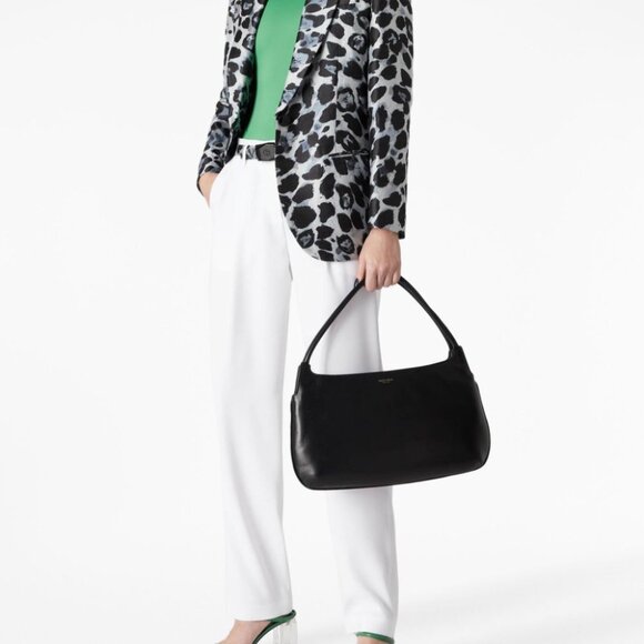 Giorgio Armani Leopard Printed Single-Breasted Blazer  3WHGG118T047D PZ01 - Picture 2 of 10